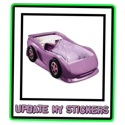 Little Tikes Purple Twin Car Bed