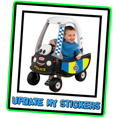 Little Tikes™ 30th Anniversary Cozy Coupe® : UK Black Police
