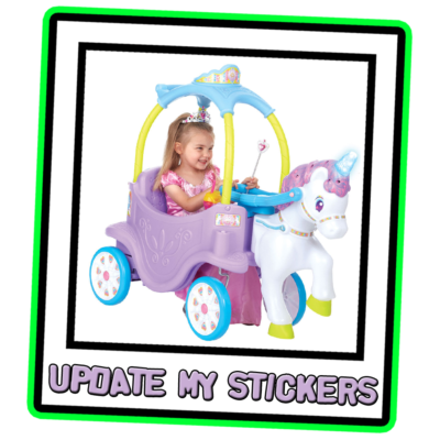 Little Tikes™ Carriage : Purple Magical Unicorn