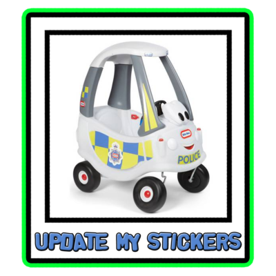 Little Tikes™ 30th Anniversary Cozy Coupe® : UK White Police