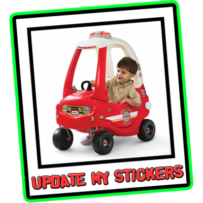 Little Tikes™ Cozy Coupe® II : Fire Ride 'n' Rescue