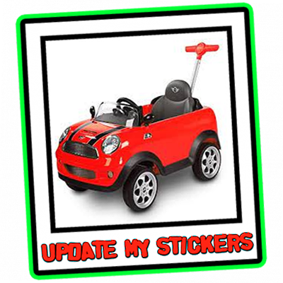 ROLLPLAY™ MINI Cooper Pushbuggy : Red