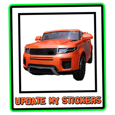 Stickers to fit BBH-118A Range Rover Sport Style car