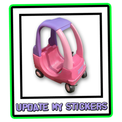 smoby™ Sit-In Coupe: Mayfair Pink