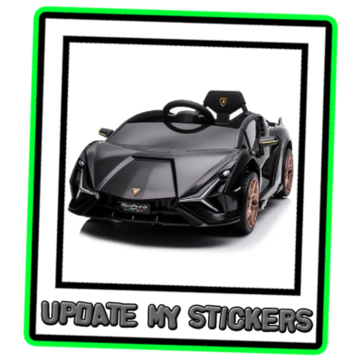 Riiroo™ 12V Lamborghini Sián : Black