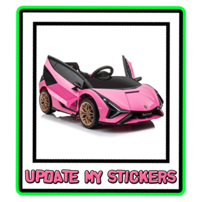 Riiroo™ 12V Lamborghini Sián : Pink