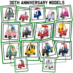 30th Anniversary models of Cozy Coupe