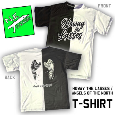 Howay the Lasses T-shirt - suitable for fans of Newcastle United women.