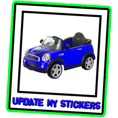6v MINI Cooper S by Rollplay (Blue)
