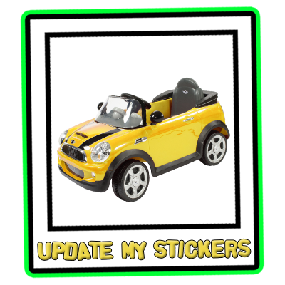 6v MINI Cooper S by Rollplay (Yellow)