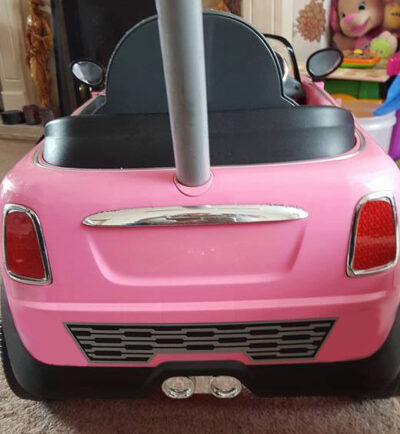 Rear grille sticker for mini cooper pushbuggy