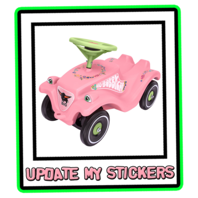 BIG ™ Bobby Classic Car : Pink Flower