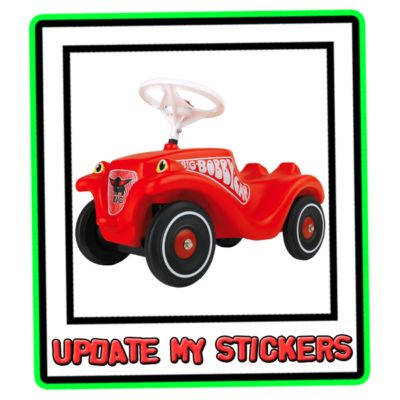 BIG ™ Bobby Classic Car : Red
